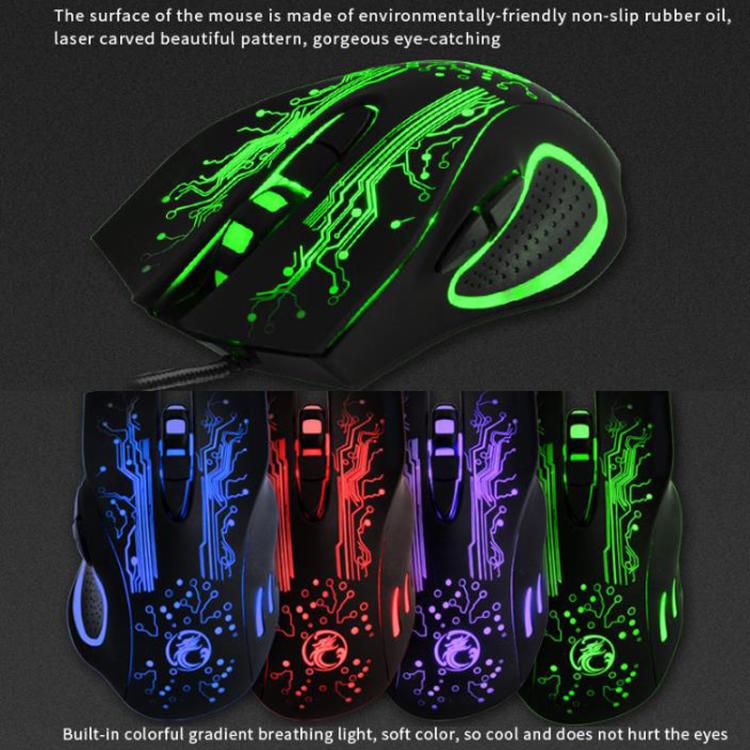 iMICE X9 USB Gaming Optical Wired Mouse