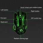 iMICE X9 USB Gaming Optical Wired Mouse