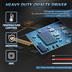 40W Motorcycle Wired Switch Integrated Waterproof Demon Eye Spotlight