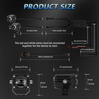 40W Motorcycle Wired Switch Integrated Waterproof Demon Eye Spotlight