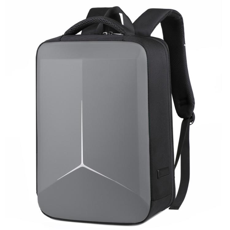 15.6-16.6 Inch Hard Shell Laptop Backpack with USB+Type-C Charging Ports Unisex Anti-Theft Business Travel Bag