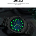 Curren Men Steel Band Calendar Business Quartz Watch — view 10