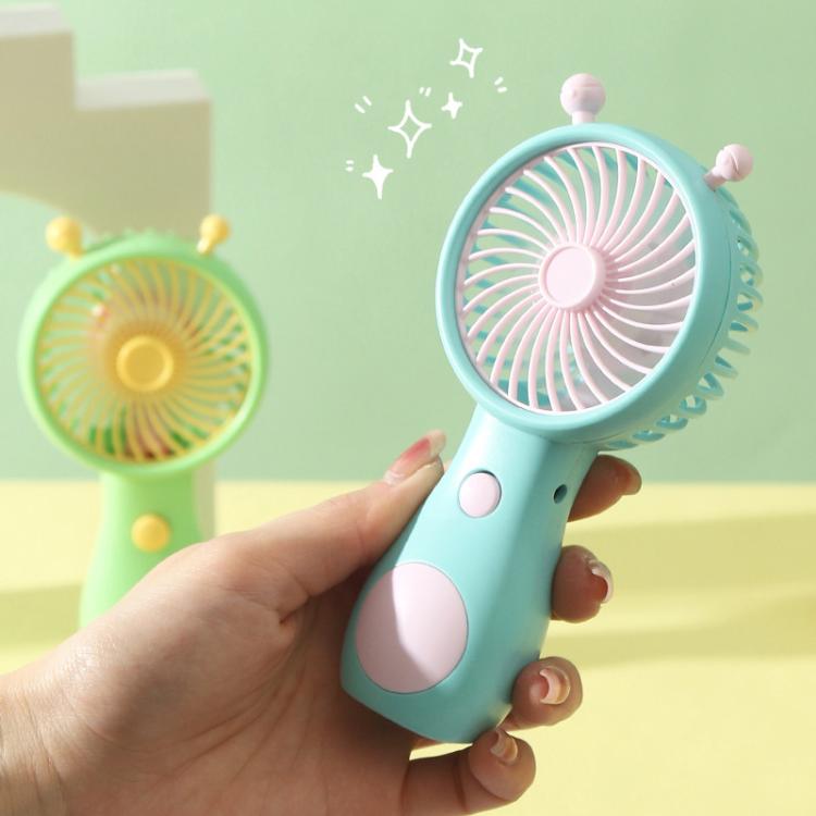 Cute Small Snail Handheld USB Rechargeable Fan Portable Mini Compact Pocket Fan — view 6