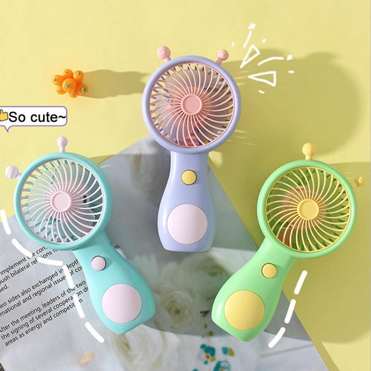 Cute Small Snail Handheld USB Rechargeable Fan Portable Mini Compact Pocket Fan — view 7
