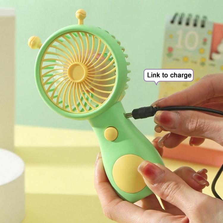 Cute Small Snail Handheld USB Rechargeable Fan Portable Mini Compact Pocket Fan — view 10