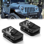 For Trucks SUVs Car Adjustable Aluminum Pillar Cover LED Work Light Pod Mounting Bracket Kit