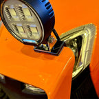 For Trucks SUVs Car Adjustable Aluminum Pillar Cover LED Work Light Pod Mounting Bracket Kit
