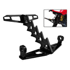 Cpj-006 Universal Aluminum Alloy Fishbone License Plate Frame License Plate Drag — view 5