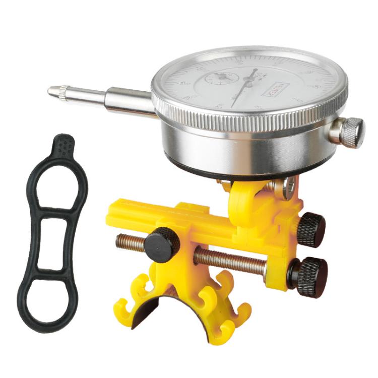 Bicycle Rim Adjustment Platform Correction Mechanical Tool — BT110A Black With Dial