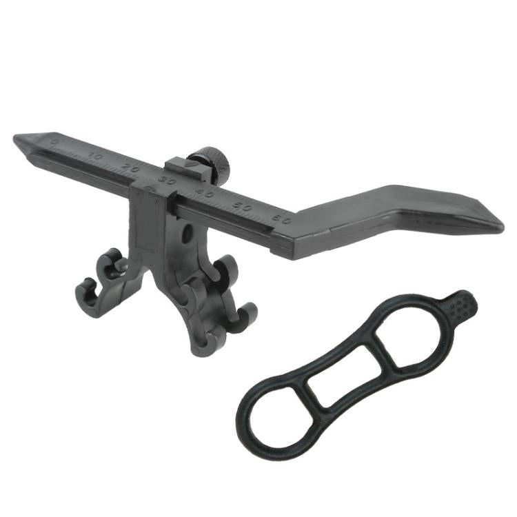 Bicycle Rim Adjustment Platform Correction Mechanical Tool — BT110A Yellow With Dial