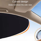 Car Summer Sun Protection And Heat Insulation Sunshade Electrostatic Attraction Side Window Visor