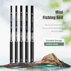K-Series Micro Objects Mini Rods Portable Pocket Fishing Rods