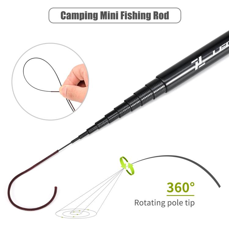 K-Series Micro Objects Mini Rods Portable Pocket Fishing Rods