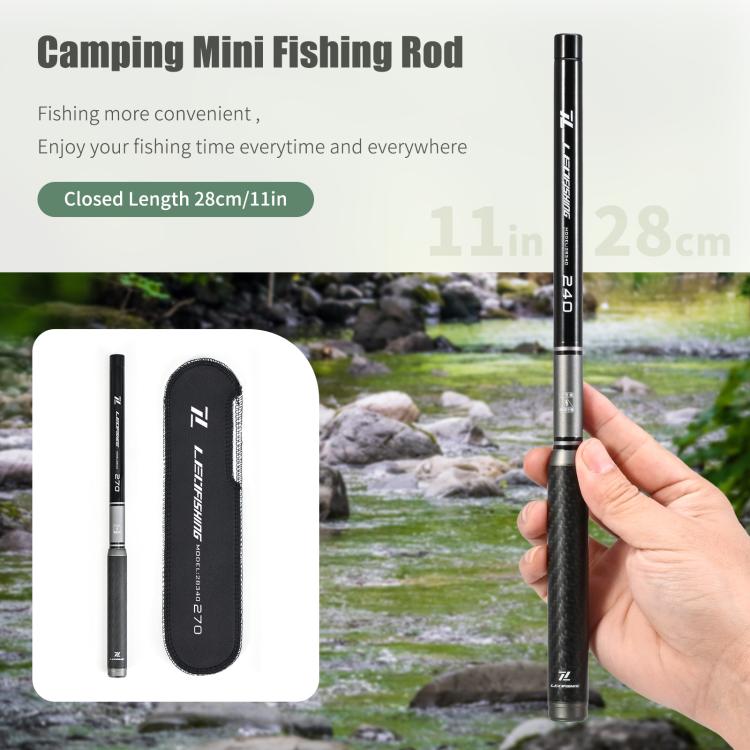 K-Series Micro Objects Mini Rods Portable Pocket Fishing Rods