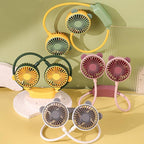 Outdoor Folding Mini Neck Fan Portable USB Rechargeable Summer Gift Fan — view 7