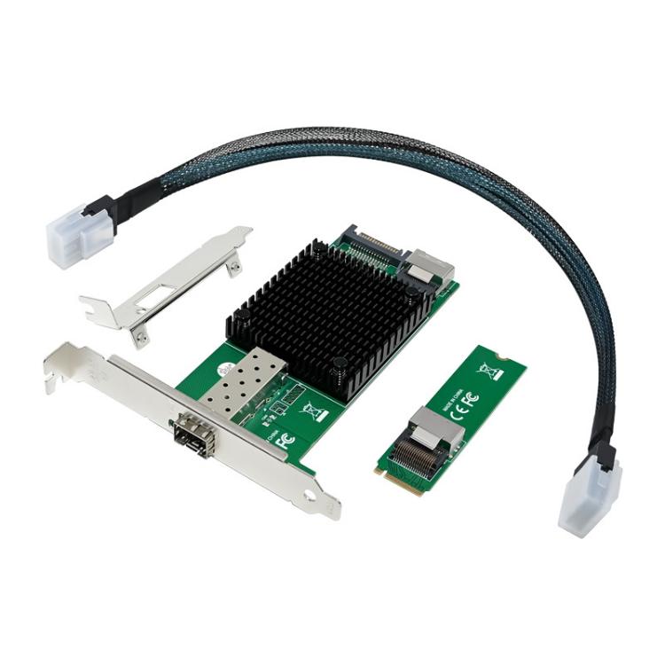 SUNWEIT ST7331 M.2 X520DA1 10GbE Single Optical / SFP+ Server Industrial Network Card