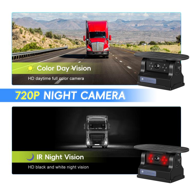 Wireless HD Solar Magnetic WIFI Camera 720P Mobile APP Universal HD Camera