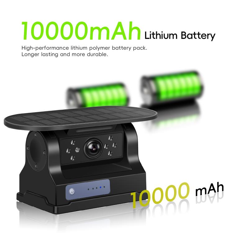 Wireless HD Solar Magnetic WIFI Camera 720P Mobile APP Universal HD Camera