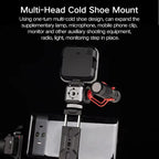 XILETU XDS-15 Multi-head Cold Shoe Mount Adapter for Camera Flash, Microphone, LED Light — view 3