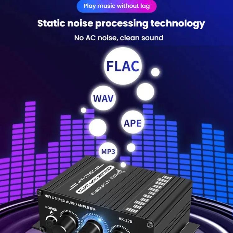 Car Home Stereo Mini Amplifier