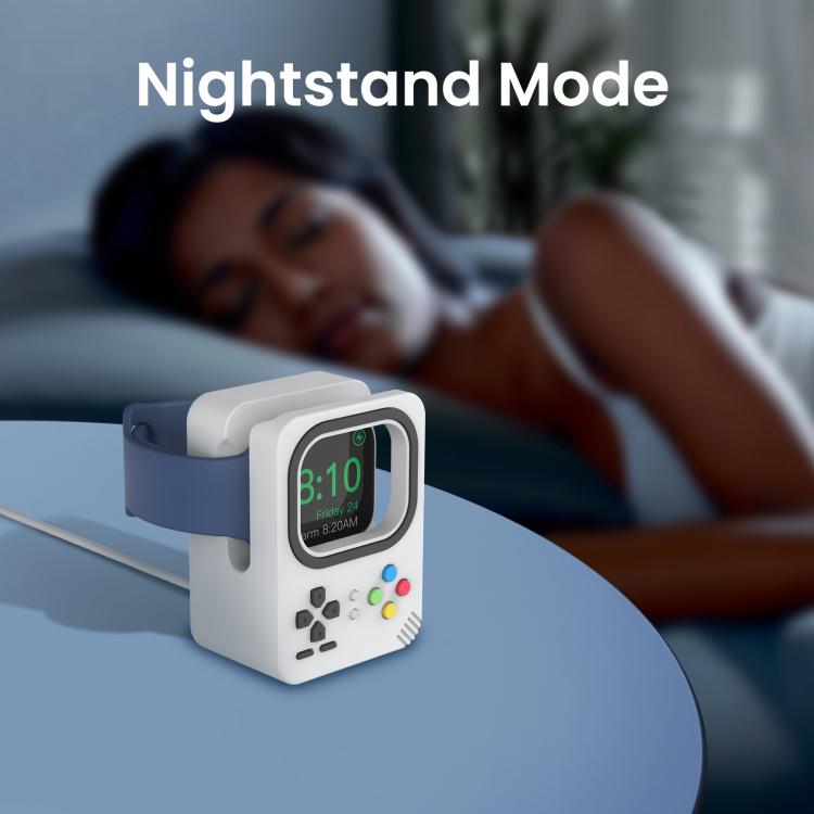 For Apple Watch AhaStyle DD05 Silicone Mini Charging Stand, Without Charger