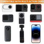 Sunnylife DZ762 Sports Camera Magnetic Dock Expansion Adapter Bracket