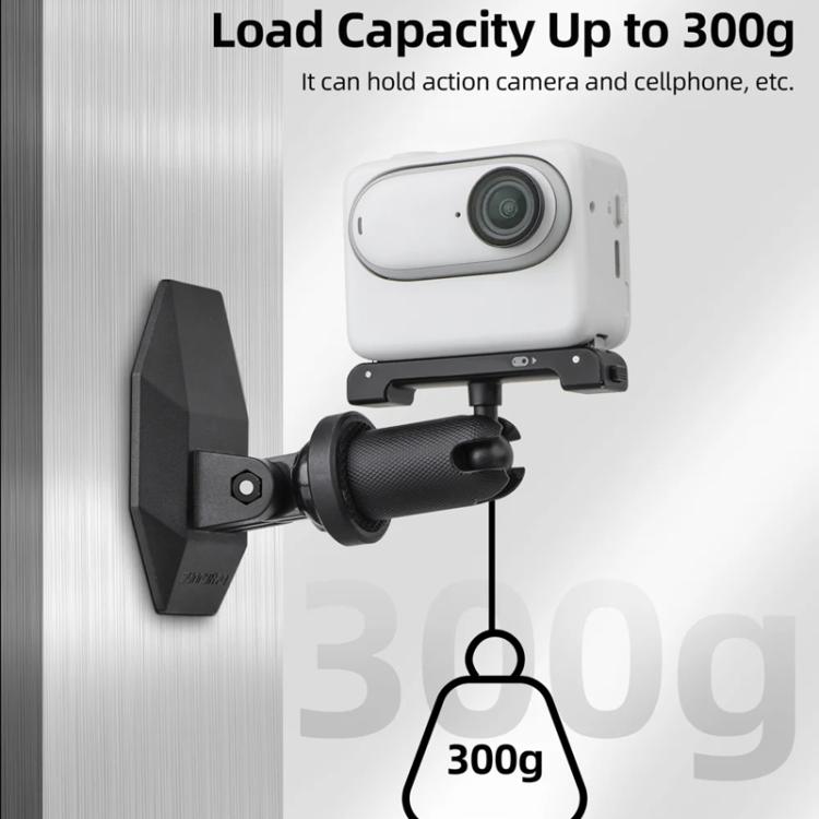 Sunnylife DZ762 Sports Camera Magnetic Dock Expansion Adapter Bracket