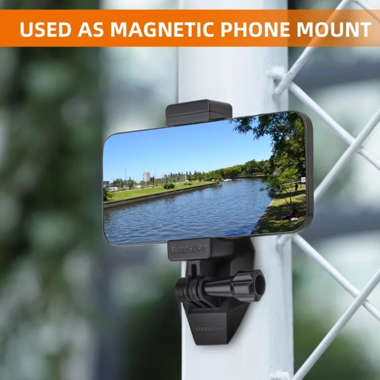 Sunnylife DZ762 Sports Camera Magnetic Dock Expansion Adapter Bracket