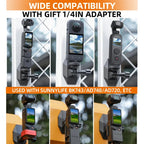 Sunnylife DZ762 Sports Camera Magnetic Dock Expansion Adapter Bracket