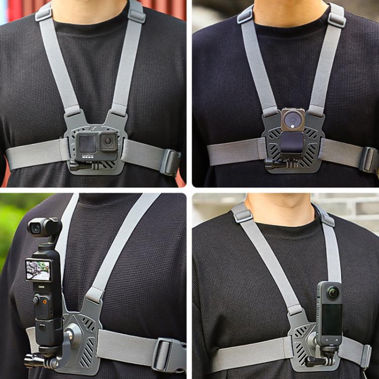Sunnylife XD742 360 Degree Universal Sports Camera Chest Strap Mount