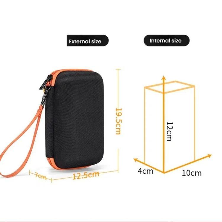 Cwatcun D204 Small Convenient Microslice Storage Bag Compact Digital Camera Waterproof Hard Case — view 9