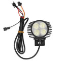 Scooter Horn Headlight 2 In 1 High Brightness LED Headlight