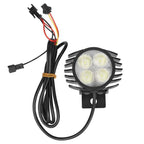 Scooter Horn Headlight 2 In 1 High Brightness LED Headlight