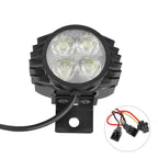Scooter Horn Headlight 2 In 1 High Brightness LED Headlight