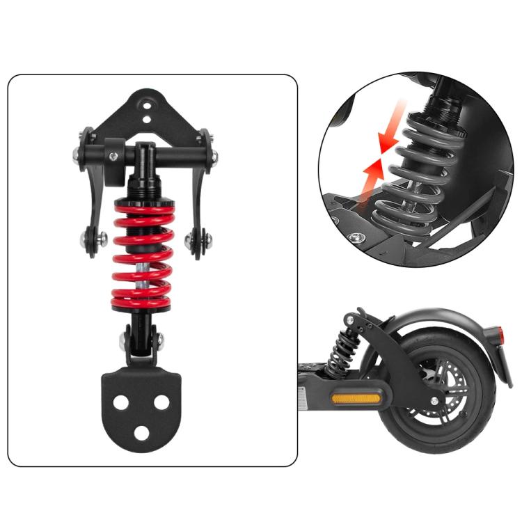 Electric Scooter Rear Shock Absorber Suspension System Ride Vibration Reduction Kit