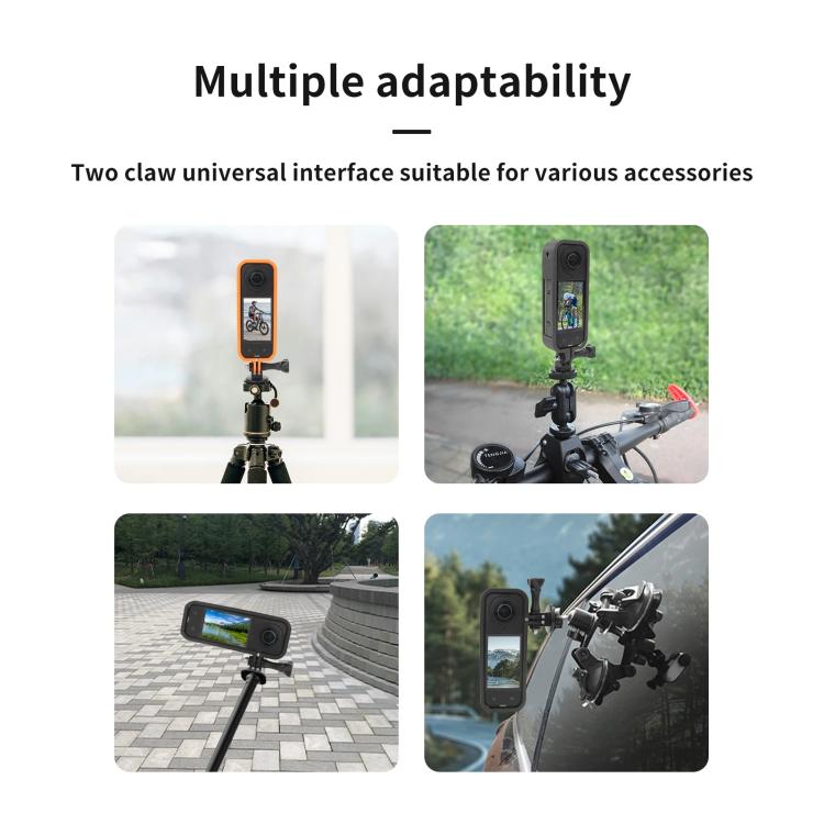 For Insta360 X5 360 Camera CQT Expandable Protective Cage Shockproof Case — view 7