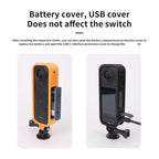 For Insta360 X5 360 Camera CQT Expandable Protective Cage Shockproof Case — view 9