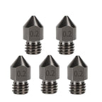 MK8 Hardened Steel Nozzle High-Temperature Resistant 3D Printer Extruder Hotend