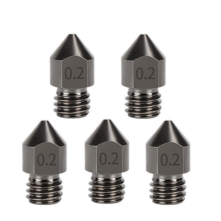 MK8 Hardened Steel Nozzle High-Temperature Resistant 3D Printer Extruder Hotend