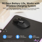 Rapoo Wireless Triple Mode Mice Ergonomic Desktop Laptop Business Office Mouse — view 17