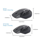 Rapoo Wireless Triple Mode Mice Ergonomic Desktop Laptop Business Office Mouse — view 8