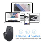 Rapoo Wireless Triple Mode Mice Ergonomic Desktop Laptop Business Office Mouse — view 10