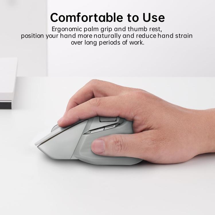 Rapoo Wireless Triple Mode Mice Ergonomic Desktop Laptop Business Office Mouse — view 13