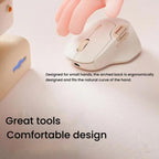 Rapoo MT560 3-Mode Wireless Bluetooth Mouse Ergonomic Desktop Laptop Mouse — view 3