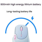 Rapoo MT560 3-Mode Wireless Bluetooth Mouse Ergonomic Desktop Laptop Mouse — view 7