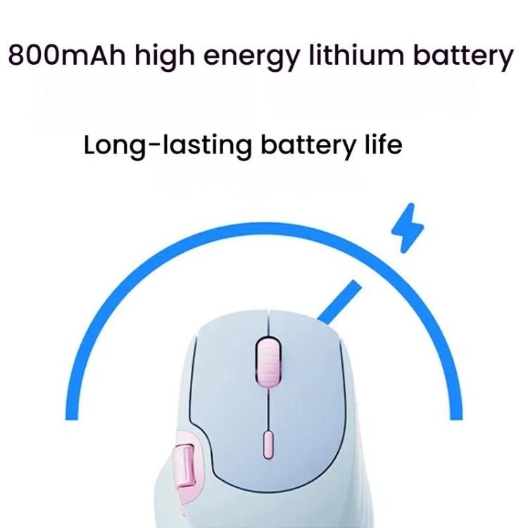 Rapoo MT560 3-Mode Wireless Bluetooth Mouse Ergonomic Desktop Laptop Mouse — view 7