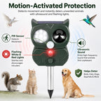 Five-Speed Tuning + Voice-Activated Ultrasonic Solar-Powered Animal Repeller — view 7