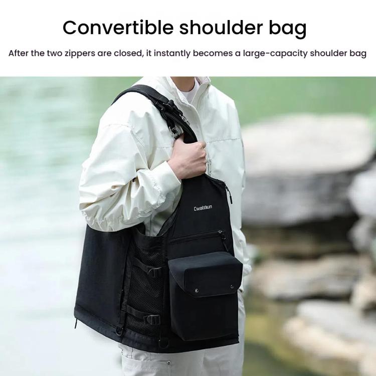 Multifunctional Vest Outdoor Lightweight Comfortable Camera Bag — view 4