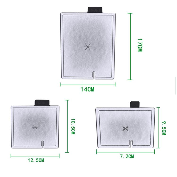3pcs /Pack Replacement Activated Carbon Filter For Aqueon QuietFlow External Aquarium Filters — view 5