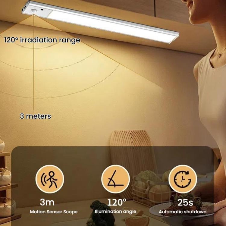 Rechargeable Motion Sensor Light Bar Cabinet Wardrobe Lamp With Remote Control — view 10